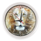 Лев, акварель