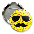 Значок 75 мм Банановая республика