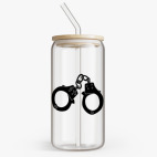 Банка с бамбуковой крышкой