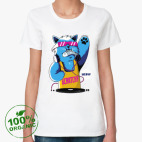 Женская футболка органик