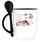 Кружка с ложкой