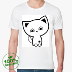 Мужская футболка органик