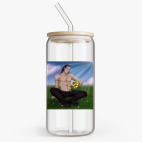 Банка с бамбуковой крышкой