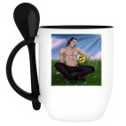 Кружка с ложкой