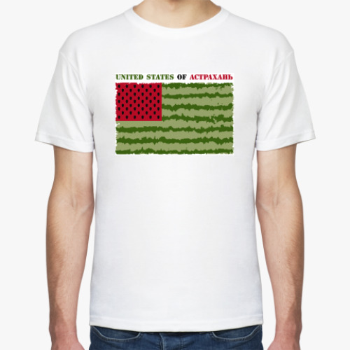 Футболка с принтом Арбуз