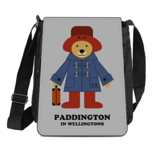 Сумка-планшет с принтом Англомания