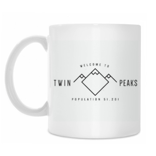 Кружка с принтом Сериал Твин Пикс Twin Peaks