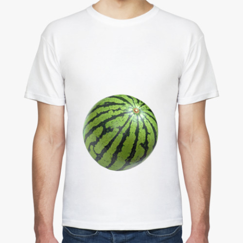 Футболка с принтом Арбуз