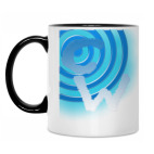 Кружка двухцветная