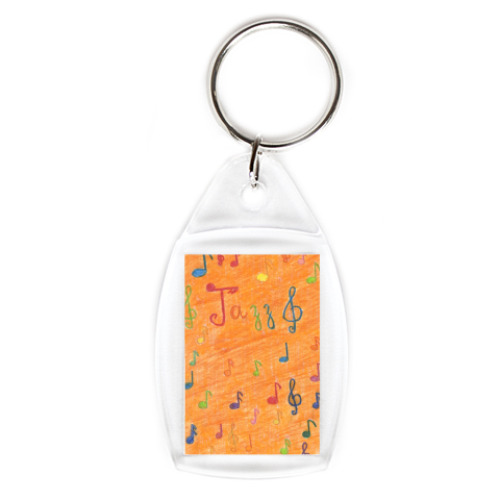 Брелок с принтом  'Джаз'