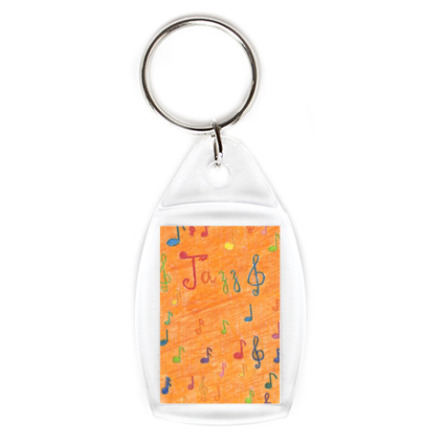 Брелок с принтом  'Джаз'