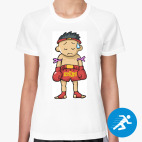 Женская спортивная футболка