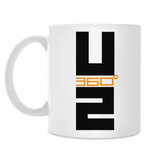 Кружка с принтом U2-360