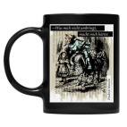 Кружка цветная UV-DTF