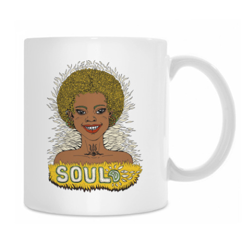 Кружка с принтом Soul