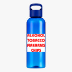 Прозрачная спортивная бутылка