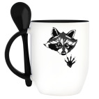 Кружка с ложкой