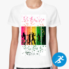 Женская спортивная футболка