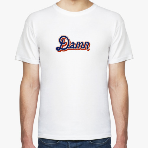 Футболка с принтом DAMN