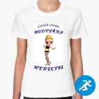 Женская спортивная футболка