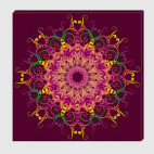 Этническая Цветочная Мандала