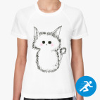 Женская спортивная футболка