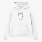 Толстовка худи оверсайз