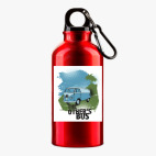 Металлическая бутылка 400 мл UV-DTF