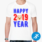 Мужская спортивная футболка