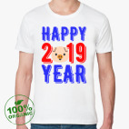 Мужская футболка органик