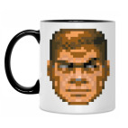 Кружка двухцветная