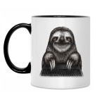 Кружка двухцветная