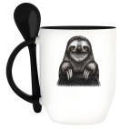 Кружка с ложкой