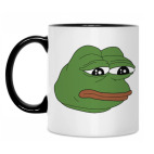 Кружка двухцветная