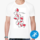 Мужская спортивная футболка