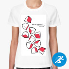 Женская спортивная футболка