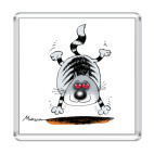 Магнит 6.5 x 6.5 см LOVE