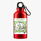 Металлическая бутылка 400 мл UV-DTF