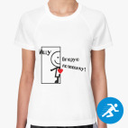 Женская спортивная футболка