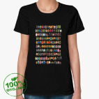 Женская футболка органик