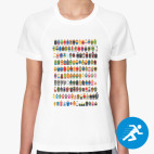 Женская спортивная футболка