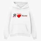 Толстовка худи оверсайз