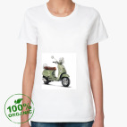 Женская футболка органик