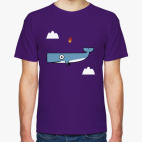 Классическая футболка hitchhiker's guide to the gala