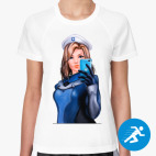 Женская спортивная футболка