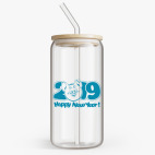 Банка с бамбуковой крышкой