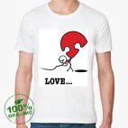 Мужская футболка органик