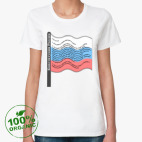 Женская футболка органик