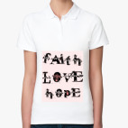 Женская рубашка поло