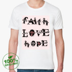 Мужская футболка органик